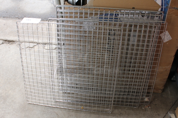 8 Chrome Finish Wire Baskets. 8 Times Your Bid! - Image 2 of 3