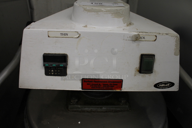 DoughPro DP1100 Metal Commercial Countertop Dough Press. 240 Volts, 1 Phase.  - Image 3 of 4