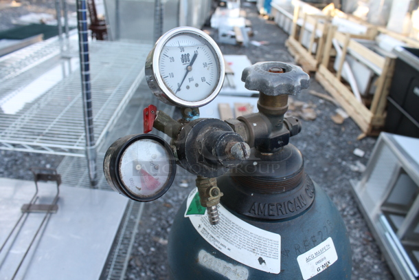 2 Metal Compressed Gas Tanks. 2 Times Your Bid! Buyer Must Pick Up - We Will Not Ship This Item - Image 6 of 6