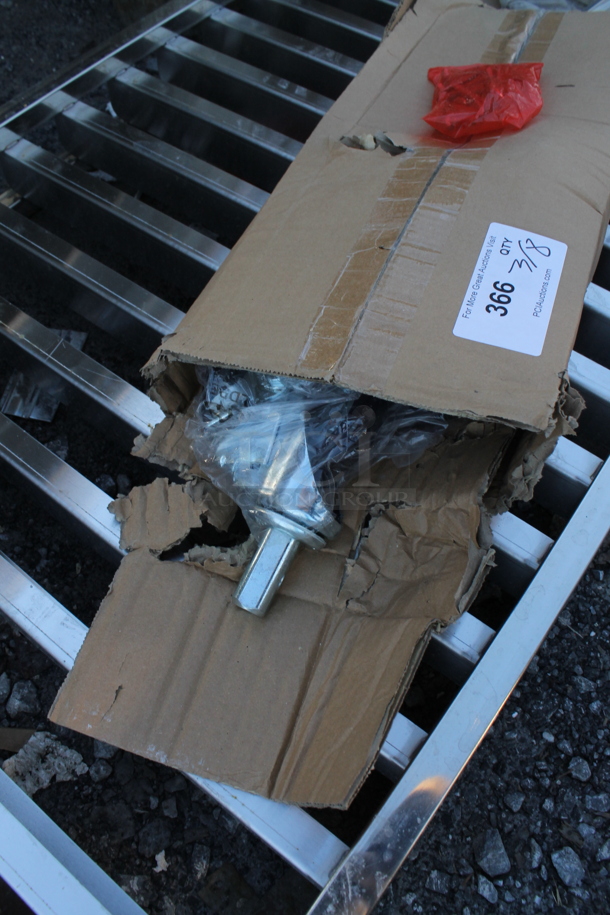BRAND NEW SCRATCH AND DENT! Metal Commercial Pan Transport Rack on Commercial Casters  - Image 5 of 5