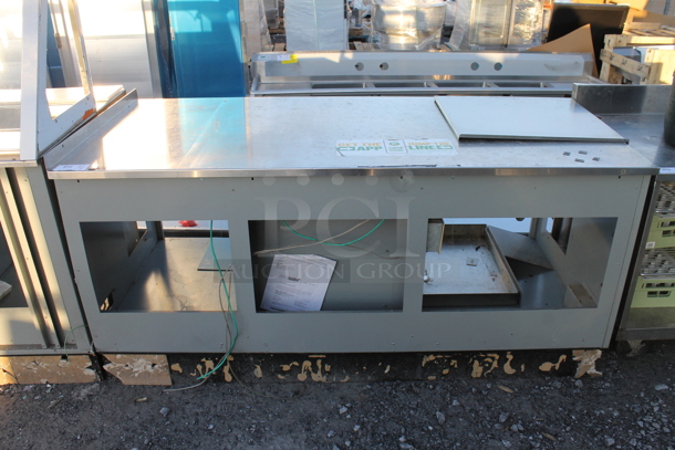 Duke Metal Commercial Subway Make Line Cashier Station. - Image 1 of 5