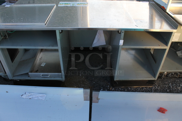 Duke Metal Commercial Subway Make Line Cashier Station. - Image 4 of 5