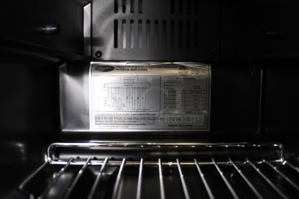 BRAND NEW SCRATCH AND DENT! Whynter BBR-638SB 12" Built In 60 Can Beverage Cooler Merchandiser with Lock, Stainless. 115 Volt, 1 Phase. Tested and Working! - Image 4 of 4