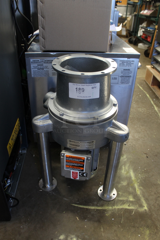 BRAND NEW SCRATCH AND DENT! Hobart FD4/200-1 Commercial Garbage Disposer with Adjustable Flanged Feet. 208-230/460 Volts.  - Image 3 of 5