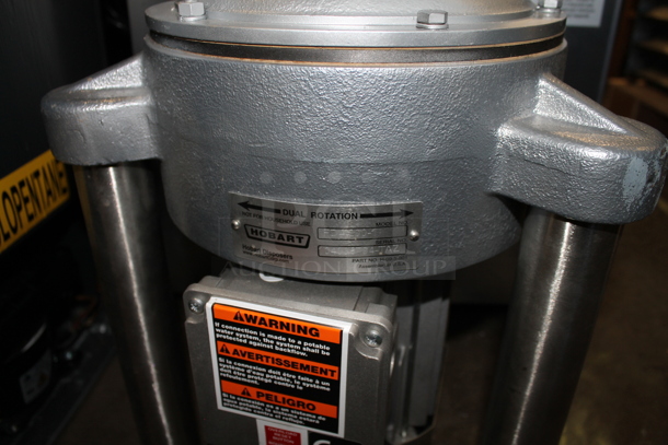 BRAND NEW SCRATCH AND DENT! Hobart FD4/200-1 Commercial Garbage Disposer with Adjustable Flanged Feet. 208-230/460 Volts.  - Image 5 of 5