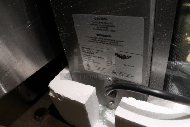 BRAND NEW SCRATCH AND DENT! Vollrath CGA 8008 40704 Stainless Steel Commercial Countertop Electric Powered Rotisserie Oven. See Pictures For Broken Glass Door. 208/240 Volts, 1 Phase.  - Image 3 of 3