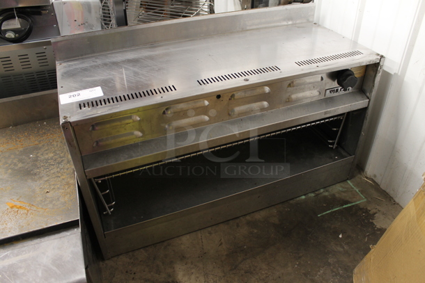 Vulcan Stainless Steel Commercial Natural Gas Powered Cheese Melter.  - Image 1 of 3
