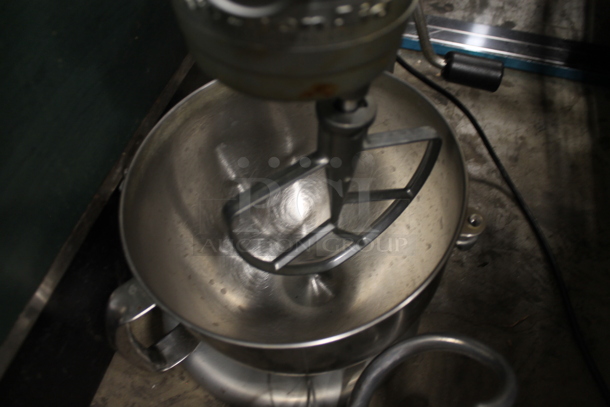 KitchenAid KP26M1XNP Metal Countertop 6 Quart Planetary Dough Mixer w/ Mixing Bowl, Paddle, Whisk and Dough Hook Attachments. 120 Volts, 1 Phase. Tested and Does Not Power On - Image 4 of 6
