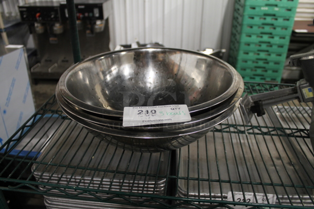 3 Metal Bowls. 3 Times Your Bid! - Image 1 of 3