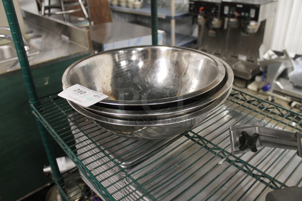 3 Metal Bowls. 3 Times Your Bid! - Image 2 of 3