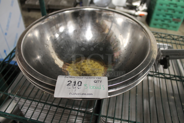 3 Metal Bowls. 3 Times Your Bid! - Image 3 of 3