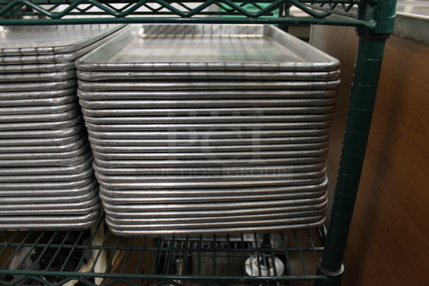 70 Metal Half Size Baking Pans. 70 Times Your Bid! - Image 2 of 5