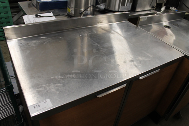 Duke RUF-48 M Stainless Steel Commercial 2 Door Work Top Cooler. 120 Volts, 1 Phase. Tested and Working! - Image 2 of 5