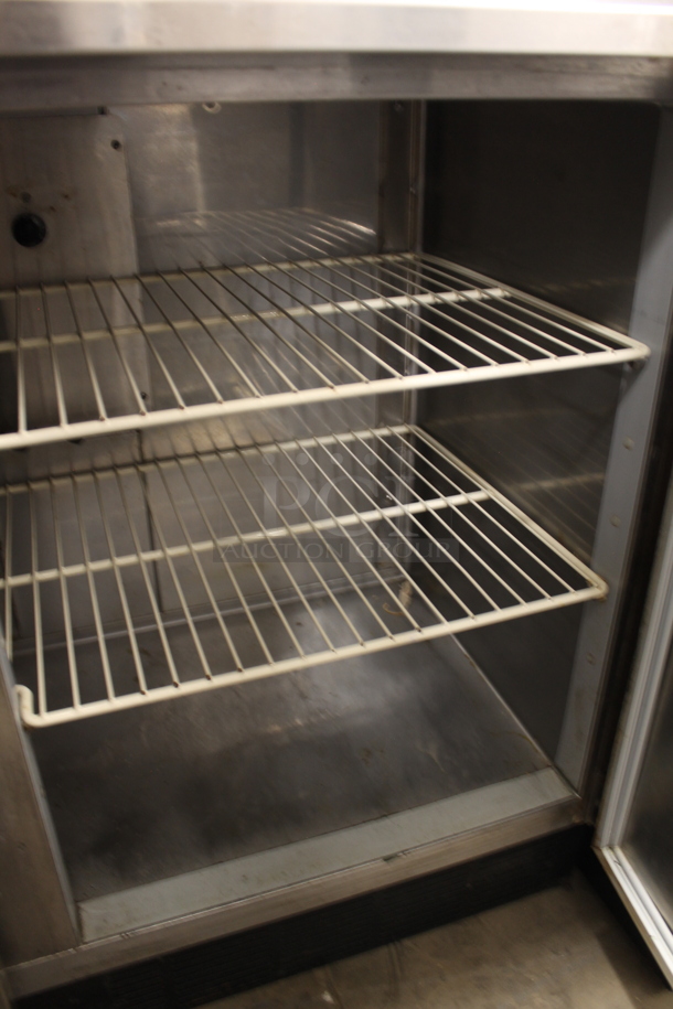 Duke RUF-48 M Stainless Steel Commercial 2 Door Work Top Cooler. 120 Volts, 1 Phase. Tested and Working! - Image 5 of 5