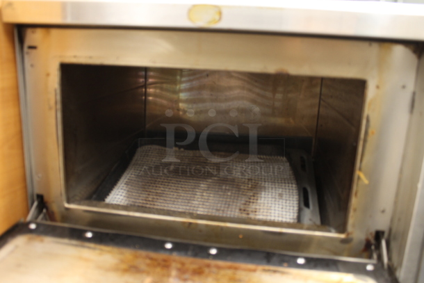 Turbochef NGC Stainless Steel Commercial Countertop Electric Powered Rapid Cook Oven. 208/240 Volts, 1 Phase.  - Image 3 of 5