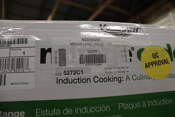 BRAND NEW IN BOX! Vollrath 59300 Mirage Cadet Countertop Induction Range. 120 Volts, 1 Phase.  - Image 5 of 5