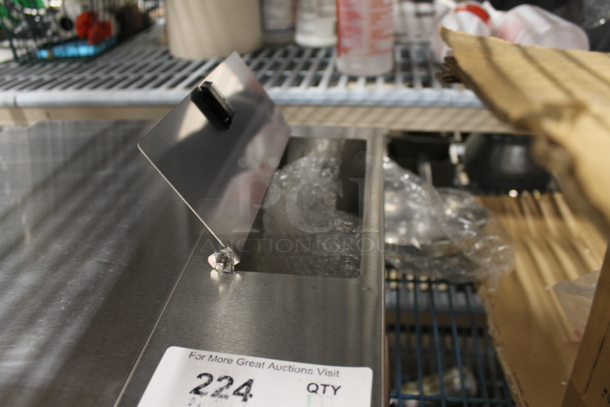 BRAND NEW SCRATCH AND DENT! Avantco 177QS1800SS QuickShot SS QS-1800 Stainless Steel Countertop Tortilla / Portion Steamer. 120 Volts, 1 Phase. Tested and Working! - Image 5 of 6