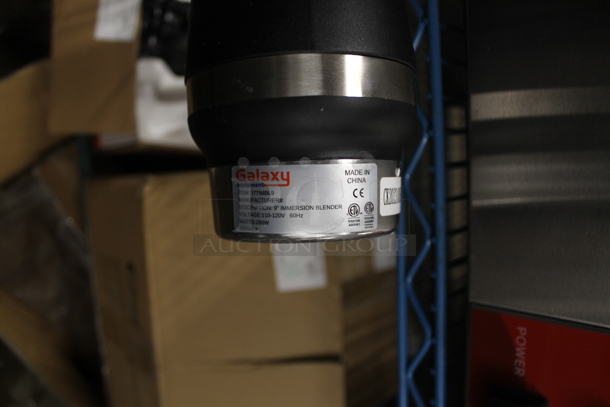 BRAND NEW SCRATCH AND DENT! Galaxy 177IMBL9 9" Stainless Steel Light-Duty Variable Speed Immersion Blender. 110-120 Volts, 1 Phase. Tested and Working! - Image 4 of 5