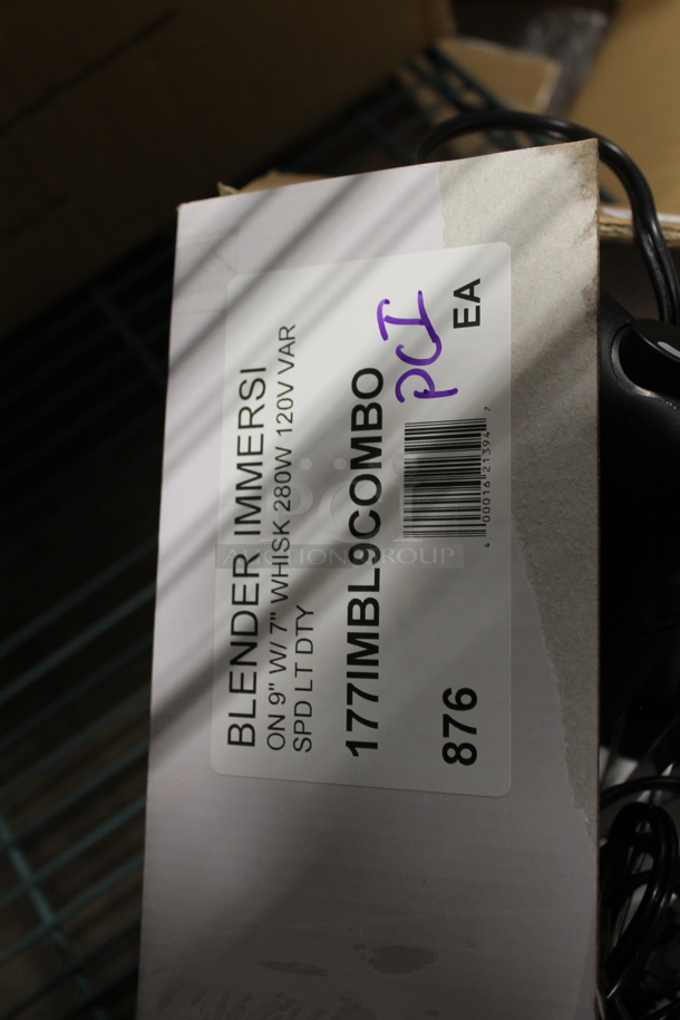 BRAND NEW SCRATCH AND DENT! Galaxy 177IMBL9 9" Stainless Steel Light-Duty Variable Speed Immersion Blender. 110-120 Volts, 1 Phase. Tested and Working! - Image 5 of 5