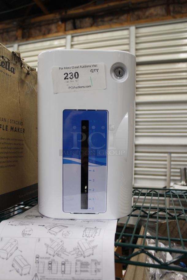 BRAND NEW SCRATCH AND DENT! Seko 9900107961 SekureMax 9900107961 5 Liter Chemical Cabinet with Metal Lock - Image 2 of 4
