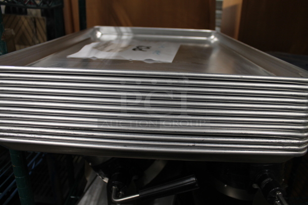 12 BRAND NEW SCRATCH AND DENT! Vollrath 9001 Wear-Ever Full Size 16 Gauge 18" x 26" Wire in Rim Aluminum Bun / Sheet Pan. 12 Times Your Bid! - Image 5 of 5