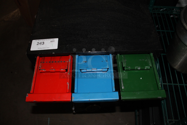 Corporate Safe Specialists Black Metal 2 Compartment Safe. Does Not Come w/ Combination. - Image 3 of 7