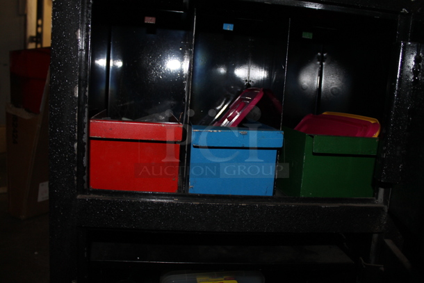 Corporate Safe Specialists Black Metal 2 Compartment Safe. Does Not Come w/ Combination. - Image 4 of 7