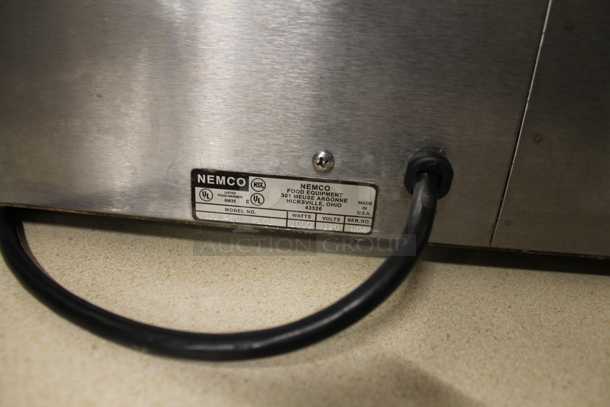 Nemco 6120-SUB Stainless Steel Commercial Countertop 2 Well Food Warmer. 120 Volts, 1 Phase. Tested and Working! - Image 4 of 4