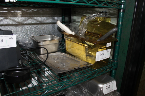 ALL ONE MONEY! Lot of Various Items Including Poly Drop In Bin and Contents - Image 3 of 4