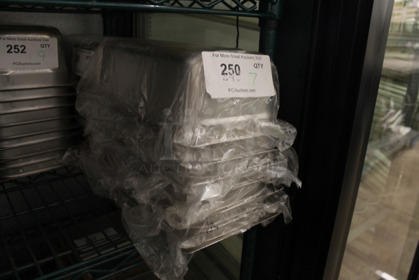 7 BRAND NEW! Stainless Steel 1/3 Size Drop In Bins. 1/3x4. 7 Times Your Bid! - Image 2 of 2