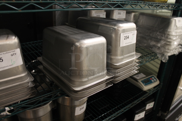 8 Stainless Steel 1/3 Size Drop In Bins. 1/3x6. 8 Times Your Bid! - Image 3 of 3