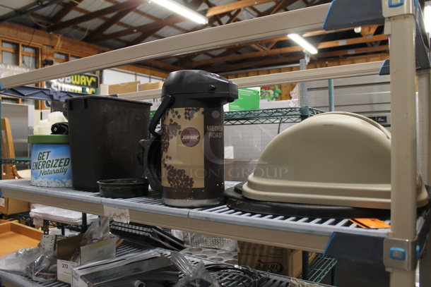 ALL ONE MONEY! Tier Lot of Various Items Including Air Pot and Trash Can - Image 3 of 3