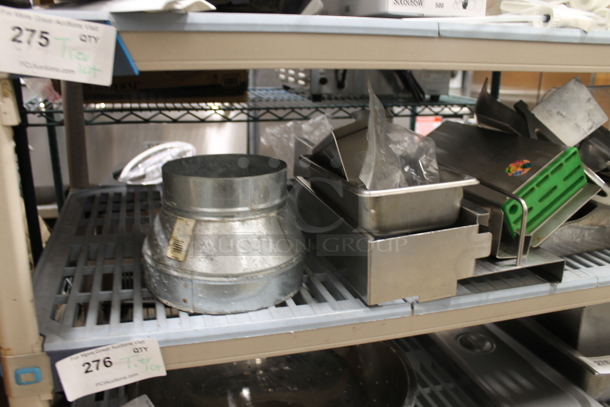 ALL ONE MONEY! Tier Lot of Various Items Including White Poly Bowls and Knife Holder - Image 4 of 4
