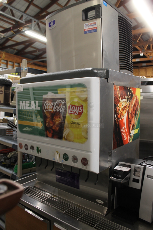 2022 Manitowoc IYT0420W-161 Ice Head on Cornelius ED250-BCZ 8 Flavor Carbonated Beverage Machine and Duke SUBBD-72-LM Stainless Steel Soda Station. 115 Volts, 1 Phase. Does Not Come w/ Keurig or Crathco Drink Dispenser Seen In Pictures. - Image 3 of 12