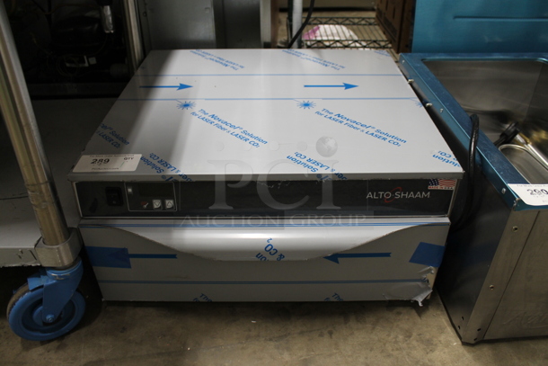 BRAND NEW SCRATCH AND DENT! 2023 Alto Shaam 500-1D Stainless Steel Commercial Single Drawer Warming Drawer. 120 Volts, 1 Phase. Tested and Working! - Image 2 of 5