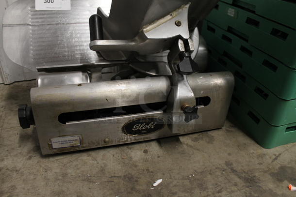 Globe 500L Stainless Steel Commercial Countertop Automatic Meat Slicer w/ Blade Sharpener. 120 Volts, 1 Phase. Tested and Working! - Image 4 of 6