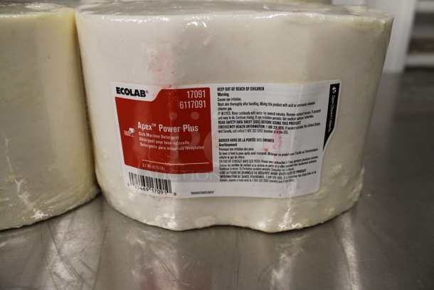 5 Ecolab Apex Power Plus Dish Machine Detergent Bricks. 5 Times Your Bid! - Image 2 of 3