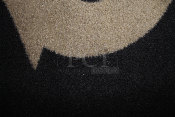 Subway Black Floor Mat Floor Runner. - Image 3 of 3