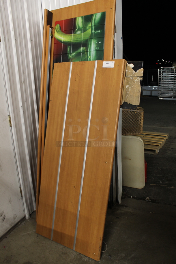ALL ONE MONEY! Lot of 3 Panels for Duke Subway Prep Line Make Line. Includes 64.5x2.5x32 - Image 1 of 3