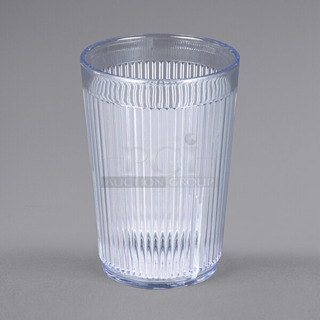 4 Boxes of 48 BRAND NEW SCRATCH AND DENT! Carlisle 400807 Crystalon Stack-All 8.3 oz. Clear SAN Plastic Tumbler. 4 Times Your Bid!