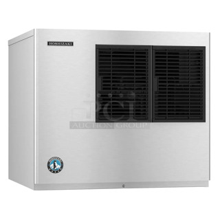 BRAND NEW SCRATCH AND DENT! 2023 Hoshizaki KML-700MAJ Stainless Steel Commercial 30" Crescent Cube Ice Machine Head. See Pictures For Damage. 115 Volts, 1 Phase. 