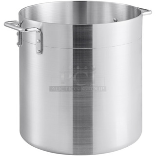 BRAND NEW SCRATCH AND DENT! Choice 471SP24QT Aluminum 24 Quart Stock Pot. 