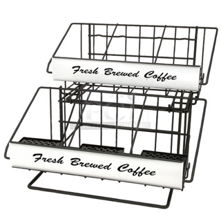 6 BRAND NEW SCRATCH AND DENT! Boxes of Grindmaster 70657 Two 3 Pot Wide Racks with One 3 Pot Riser. 6 Times Your Bid!