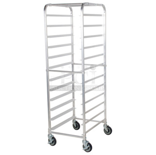 BRAND NEW IN BOX! Regency 600PR125K 12 Pan End Load Bun / Sheet Pan Rack - Unassembled