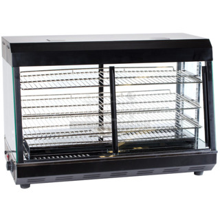 BRAND NEW SCRATCH AND DENT! 2023 Avantco 177HDC26 Metal Commercial Countertop 26" Heated Display Warmer Merchandiser. 120 Volts, 1 Phase. 