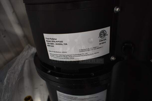 BRAND NEW SCRATCH AND DENT! Lavex 978LAVP20D Metal Commercial 20" Dual Speed Rotary Floor Machine. 110-120 Volts, 1 Phase. Tested and Working! - Image 4 of 4