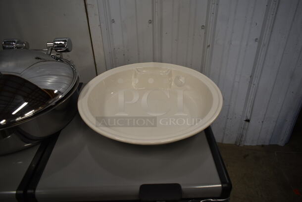 ALL ONE MONEY! Lot of BRAND NEW SCRATCH AND DENT! Stainless Steel Pot w/ Hinge Lid and Bowl - Image 2 of 6