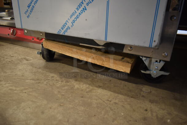 BRAND NEW SCRATCH AND DENT! 2023 Delfield 6125XL-S Stainless Steel Commercial Single Door Reach In Freezer on Commercial Casters. 115 Volts, 1 Phase. Tested and Does Not Power On - Image 5 of 8