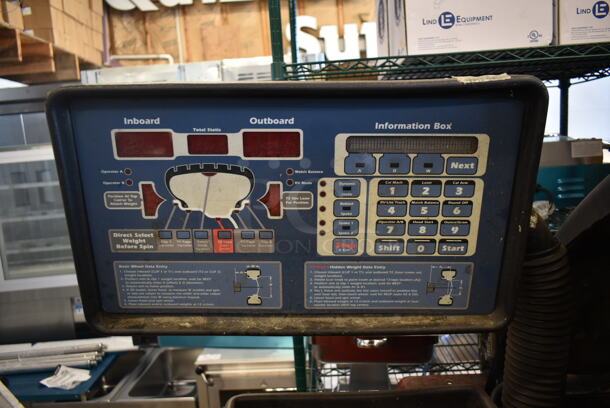 Coats 1250 Metal Commercial Floor Style 2D Wheel Balancer with Laser Guided Operation. 220-250 Volts, 1 Phase. - Image 4 of 7