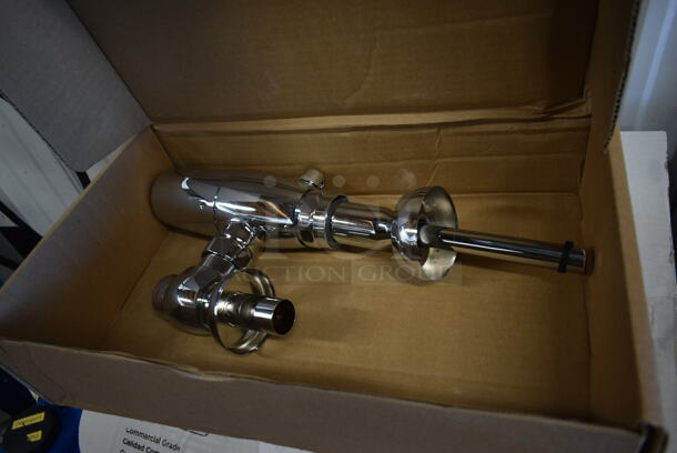 BRAND NEW SCRATCH AND DENT! American Standard 6063013.002 Ultima Selectronic Exposed Sensor-Operated Piston Urinal Flush Valve - 0.125 GPF - Image 6 of 6